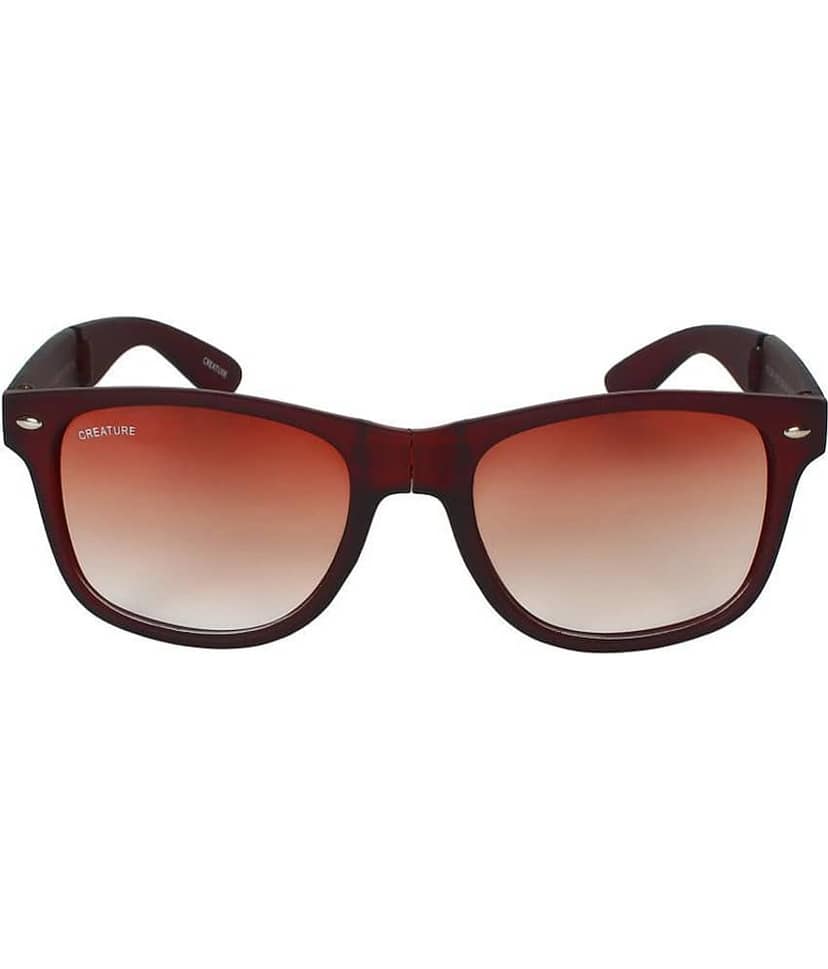 Creature - Brown Square Sunglasses ( SUN-151 ) view 2