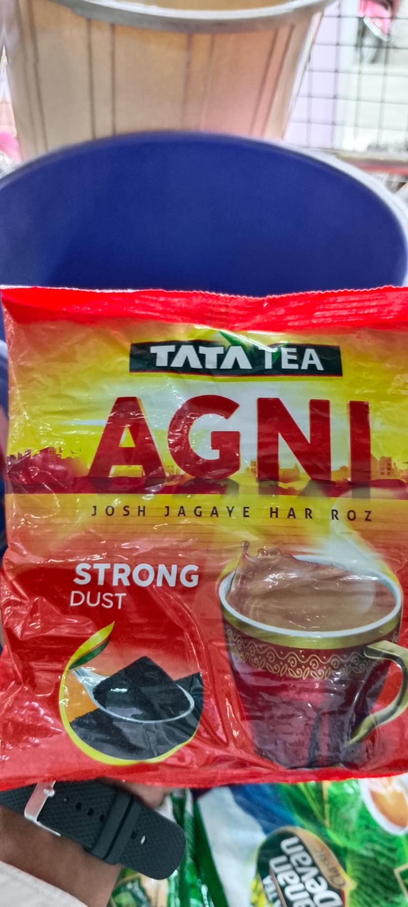 Tata tea Agni strong dust