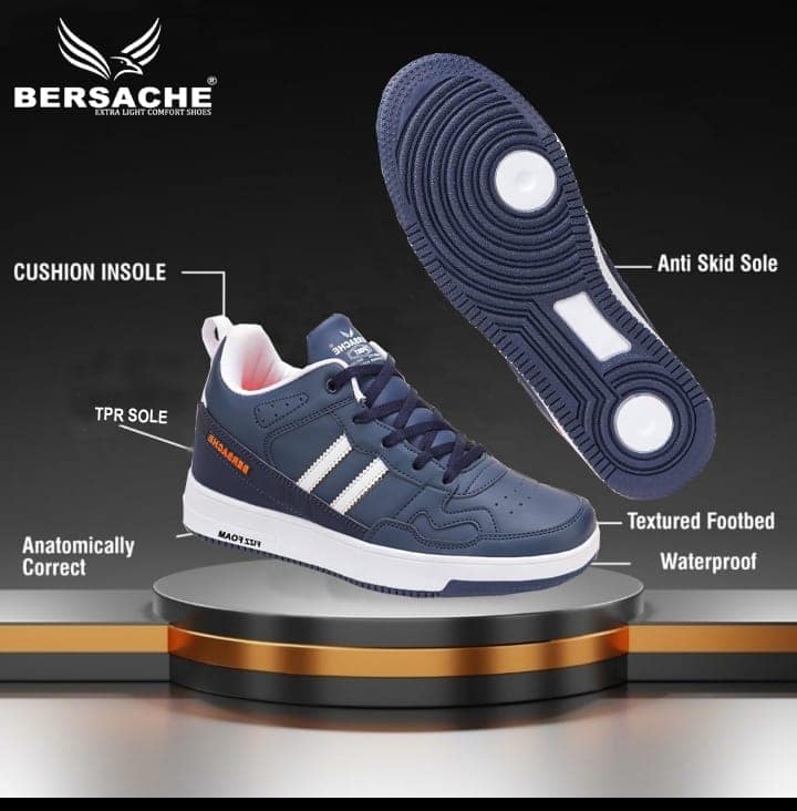 Bersache Sneaker, Loafers ,Casual With Extra Comfort Sneakers For Men's view 4