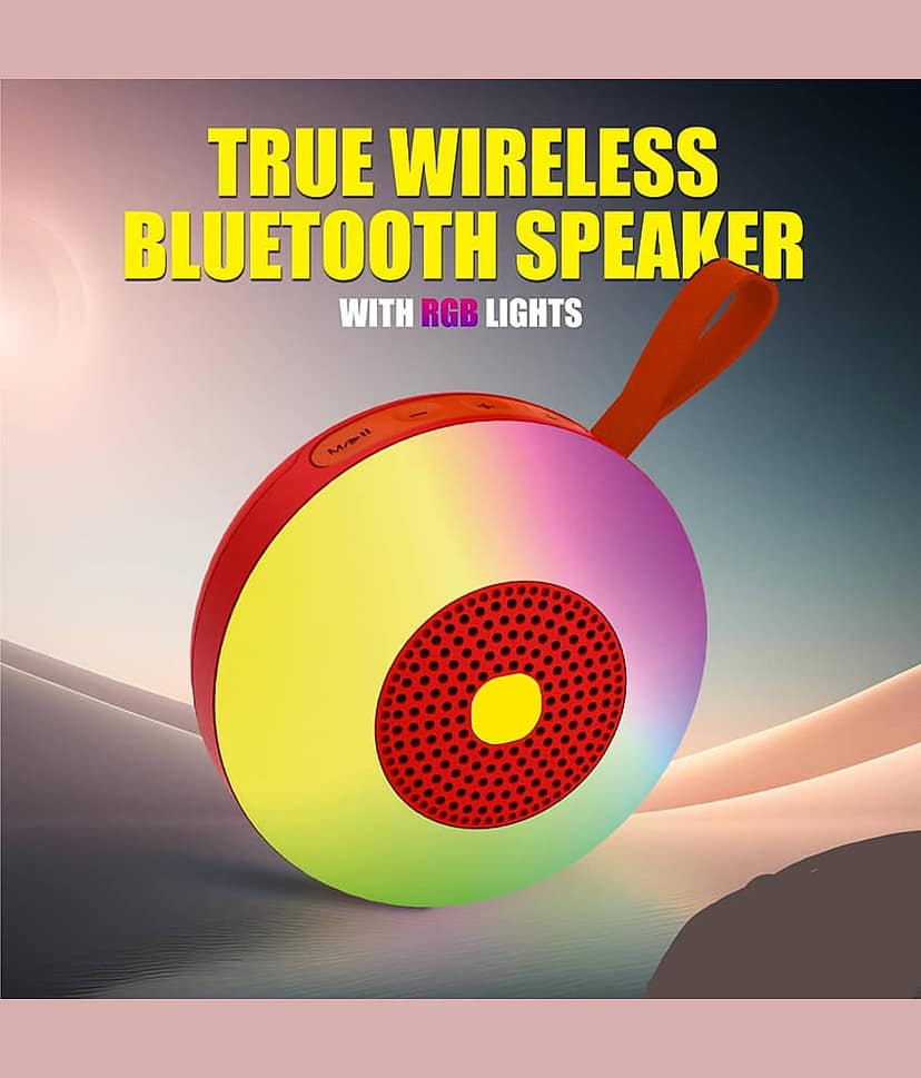 VEhop Clip 5 W Bluetooth Speaker Bluetooth V 5.0 with USB,SD card Slot,Aux Playback Time 6 hrs Assorted view 2