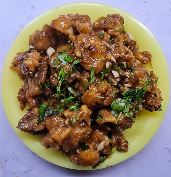 Mushroom manchurian