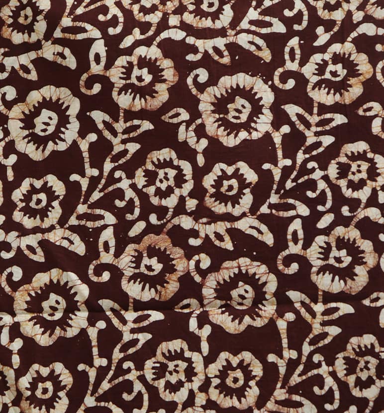 Handcrafted Batik Print 3 Piece Unstich Cotton Suit set view 2