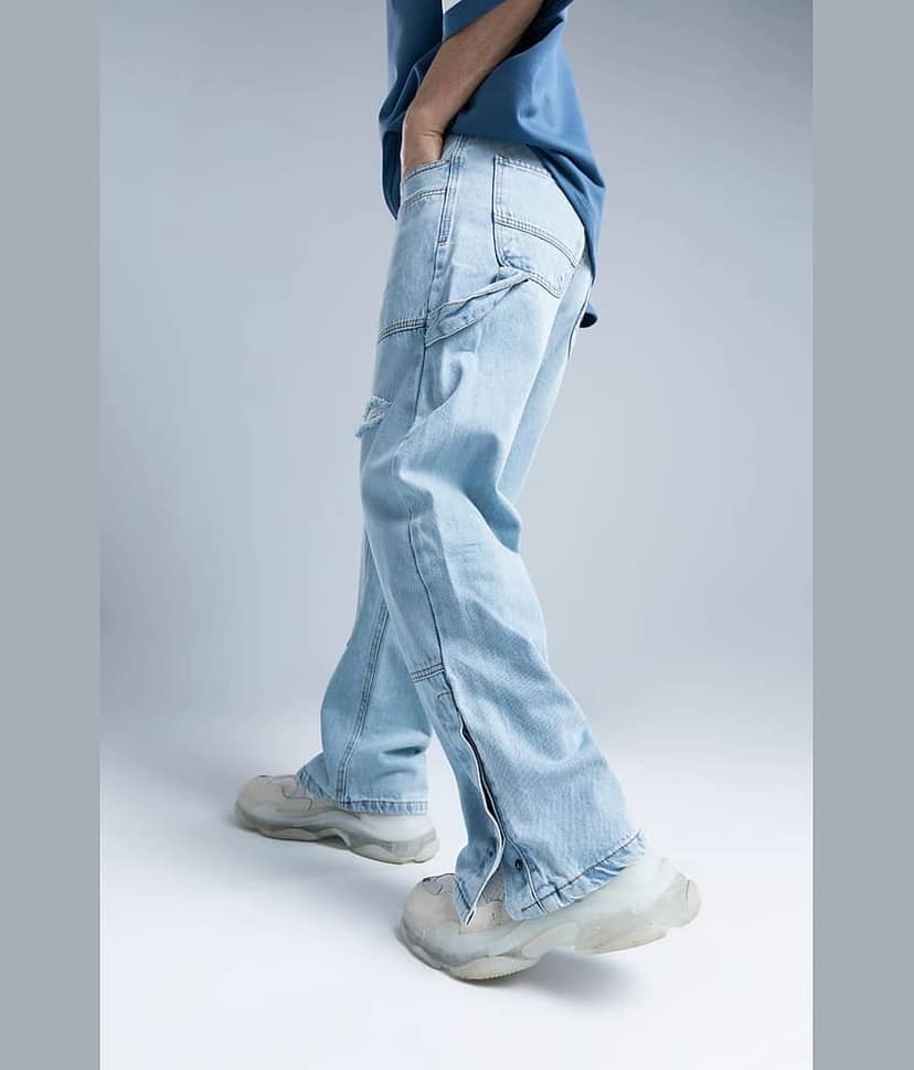 ARBIA FUNKI Regular Fit Washed Men's Jeans - Light Blue ( Pack of 1 ) view 2