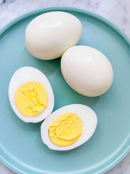 Boilled egg plate (2egg)