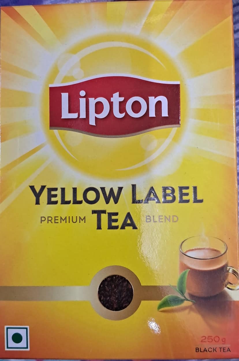 Lipton yellow label black tea