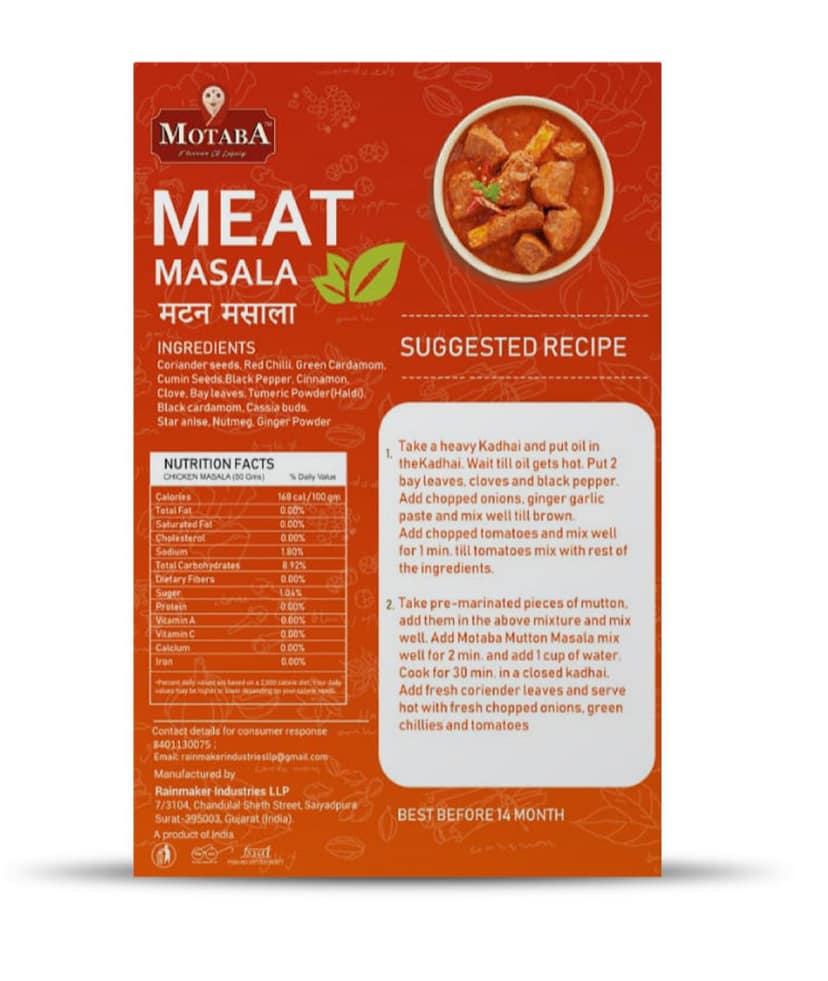 MOTABA Meat Masala, 100 gm view 2