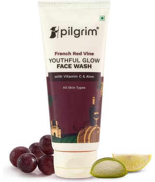 Pilgrim Red Vine Face Wash,100 ml