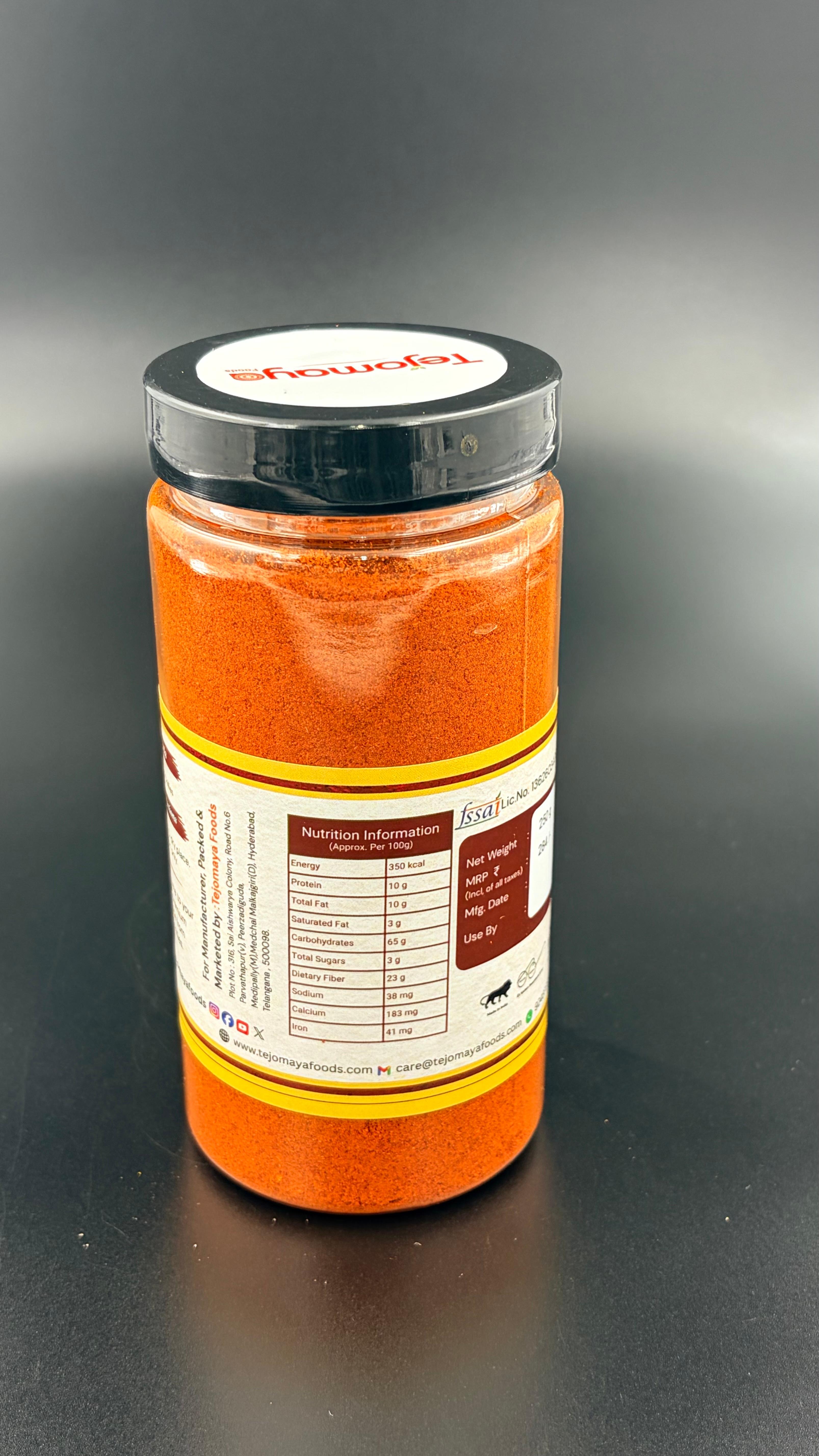 Tejomaya Pure Red Chilli Powder 125g view 5