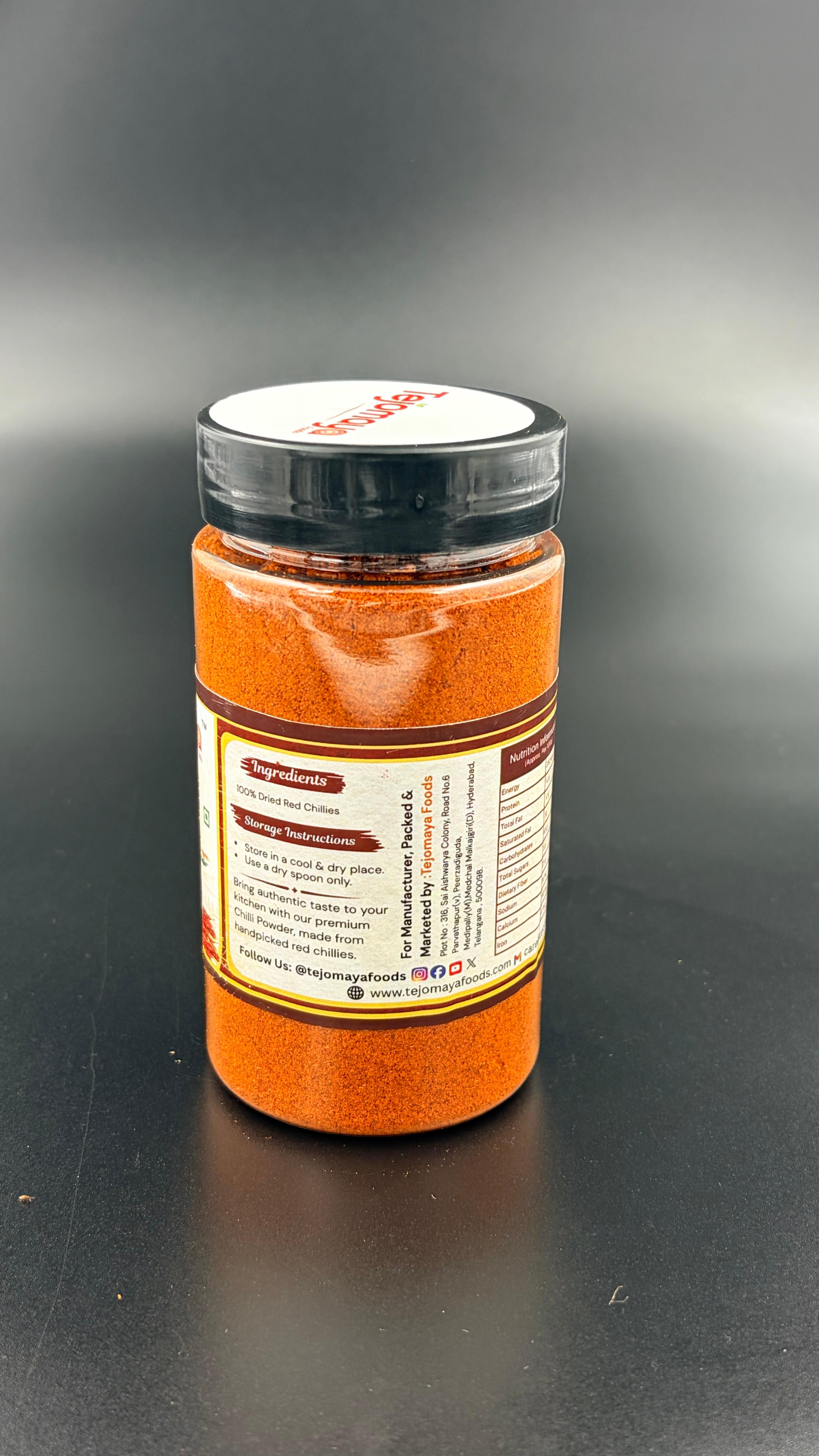 Tejomaya Pure Red Chilli Powder 125g view 7