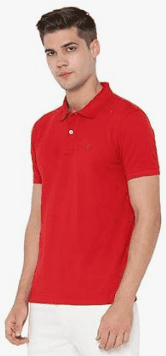 Red Polo T-Shirt - Men's Classic Short Sleeve Polo view 2