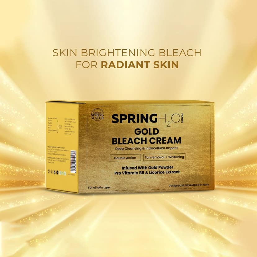 Spring H2O Gold Bleach Cream - For All Skin Types view 9