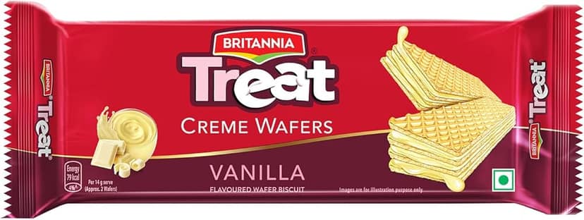 Britannia Treat Vanilla Wafers, 55g