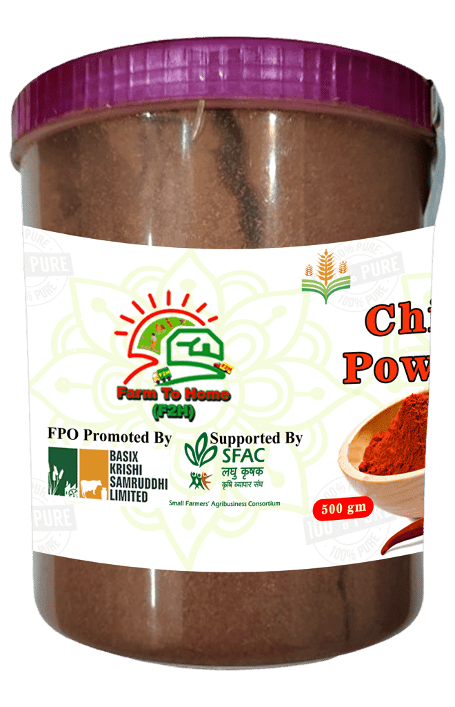 Pure Chilli Powder - 100% Natural and Fresh | 500gm view 3