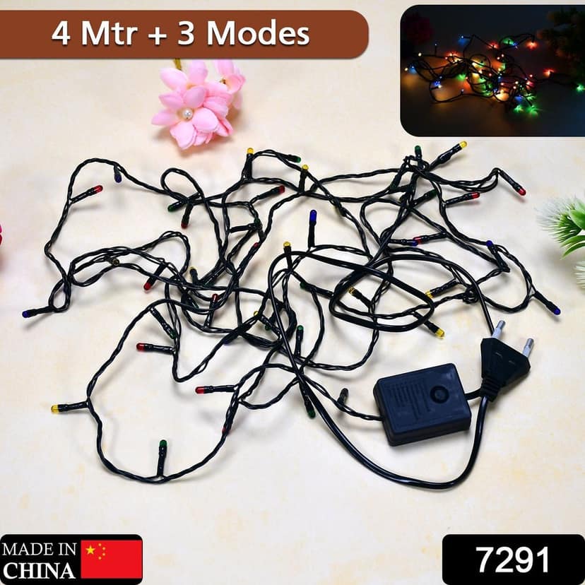 Festival LED String Lights – 4 Meter Multicolor | Deodap view 3