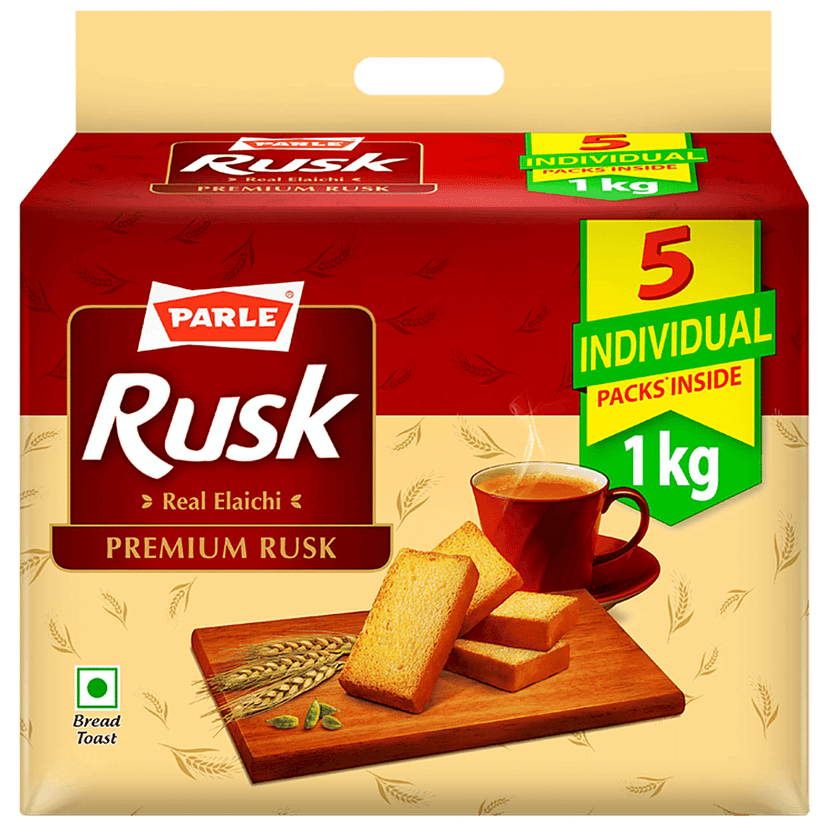Parle Rusk - Real Elaichi, 1 Kg view 2