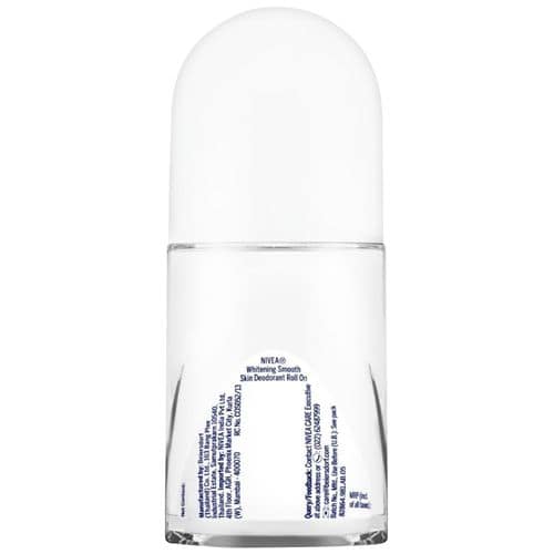 Nivea Deodorant Roll-on, Whitening Smooth Skin, 50 ml view 2