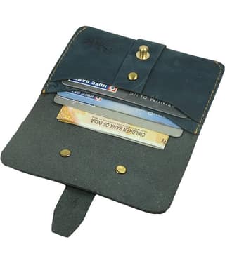 STYLE SHOES Genuine Leather Atm Credit/Debit Card Holder for men & Women