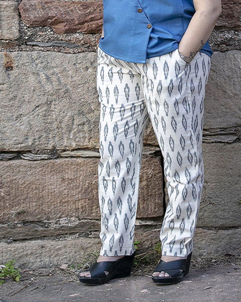 Handwoven Ikkat Camberwel Beauty Pant view 2