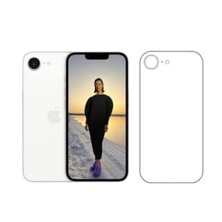 SKINOVITA Compatible For Apple iPhone Unbreakable Transparent Hydrogel Membrane, Back Screen Guard Protector (Scratchproof/Self Healing)(Gloss)