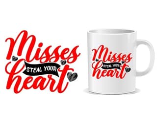 Misses Steal Your Heart Mug - Romantic Gift
