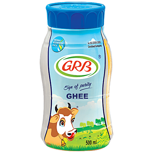 GRB Ghee/Tuppa, 500 ml Bottle