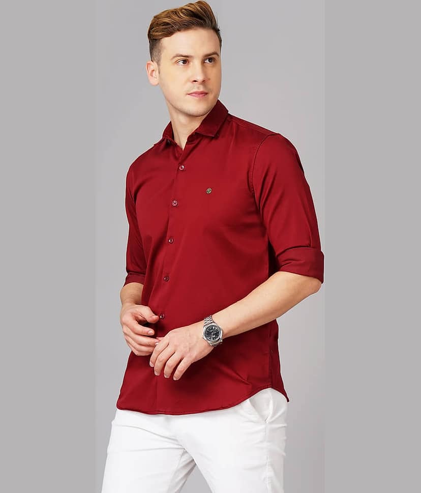 Paul Street - Navy Blue 100% Cotton Slim Fit Men's Casual Shirt ( Pack of 1 ) view 3