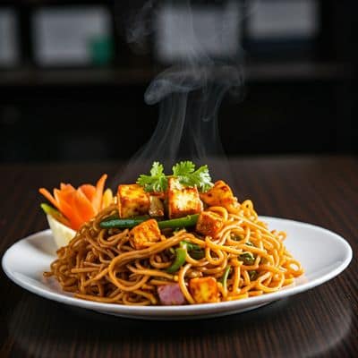 Paneer Hakka Noodles