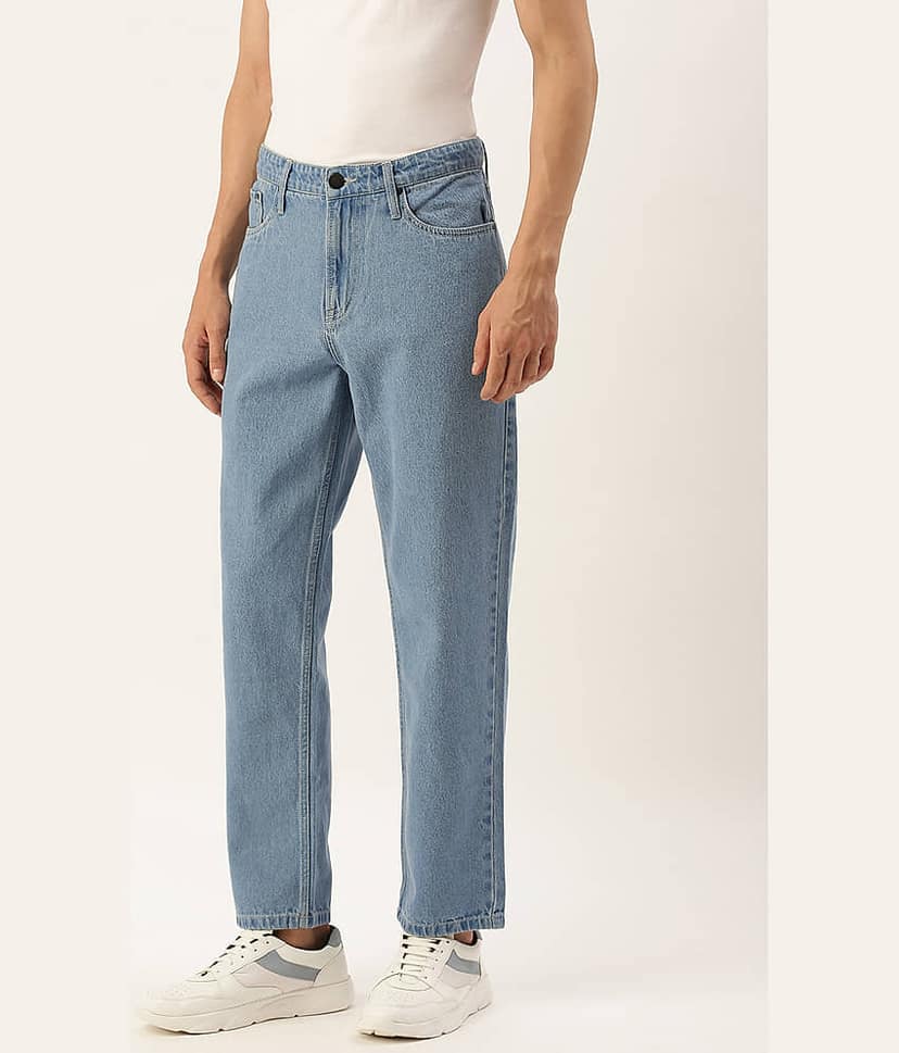 Bene Kleed Men Pure Cotton Relaxed Fit Jeans view 2