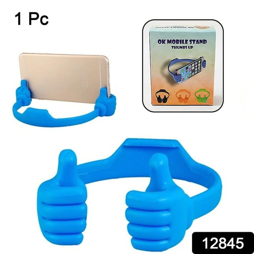 Hand-Shaped Mobile Stand – Universal Support for Home & Office (1 Pc, With Color Box) view 2