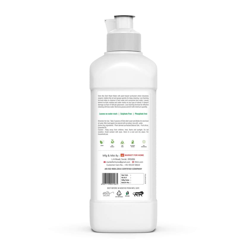 Olzin Dish Wash, 500 ml view 2