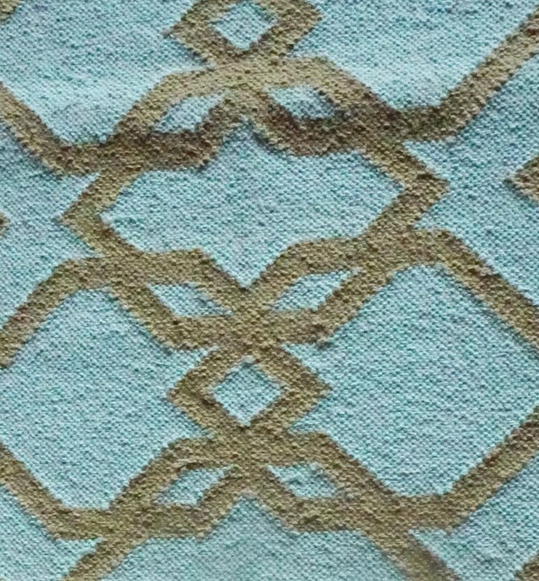 Handloom Punja Durrie Floor Carpet view 4