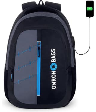 OMRON BAGS 30 Ltrs Black Laptop Bags