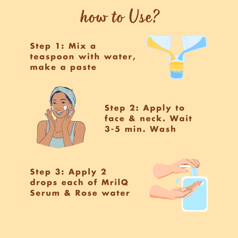 MrilQ JusT ScruB Loofah | Tan & Blackhead Control | Mild Exfoliation | Normal to Sensitive Skin view 5