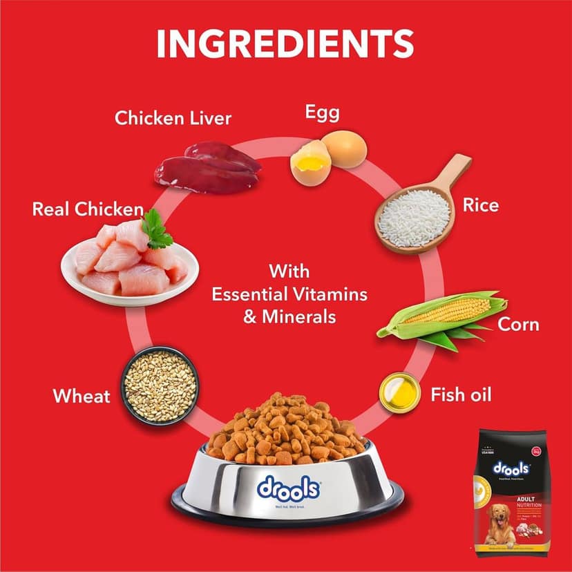 Drools Chicken And Egg Adult Dog Food view 4