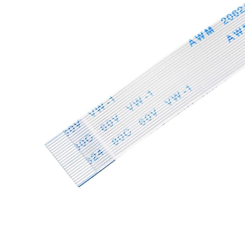 20 Pin 0.5mm Pitch 100mm Reverse Side Connection FFC Ribbon Flexible Flat Cable