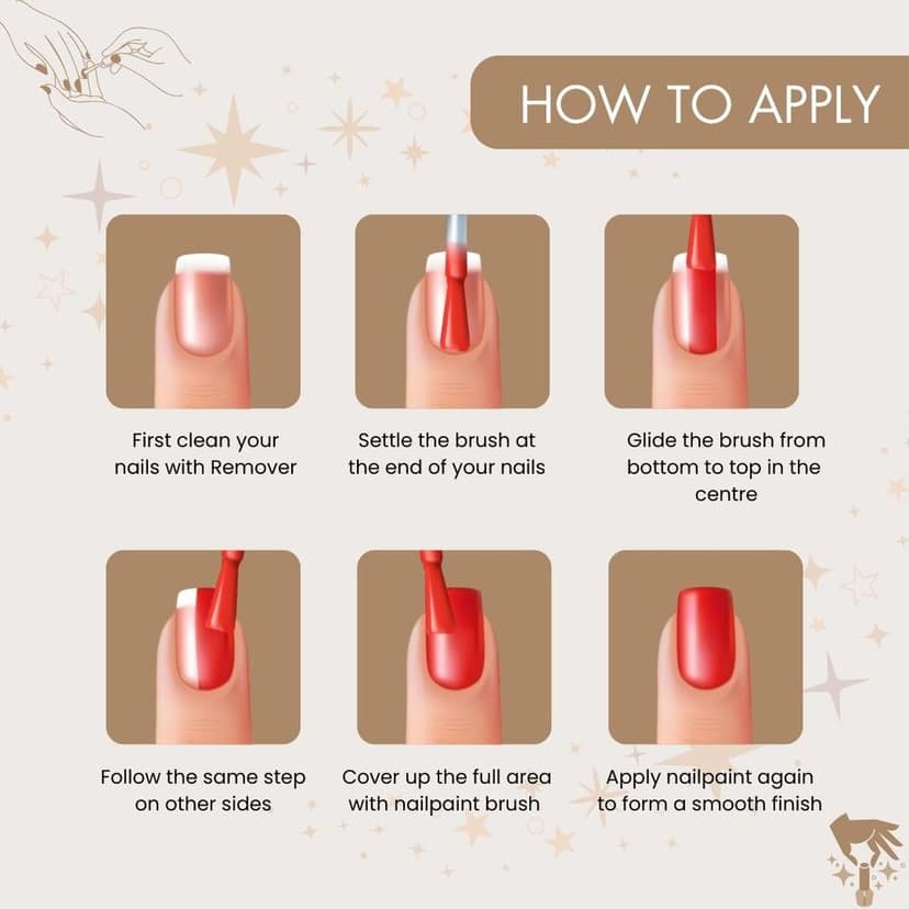 Doxie Nail Paint for Women & Girls|Long-Lasting|Quick-Dry|High-Shine Nail Polish|Chip-Resistant|Vibrant Colors for Salon-Style Finish at Home|10Ml view 4