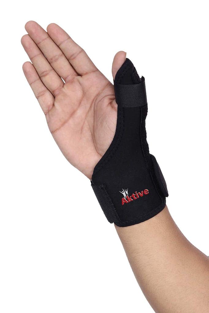 Aktive Support 535 Thumb Spica Support - Free Size (Black)