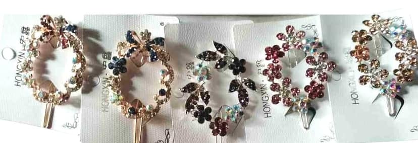 Rhinestone Crystal Hair Clip Barrette for Women Girls Hair Accessories view 4