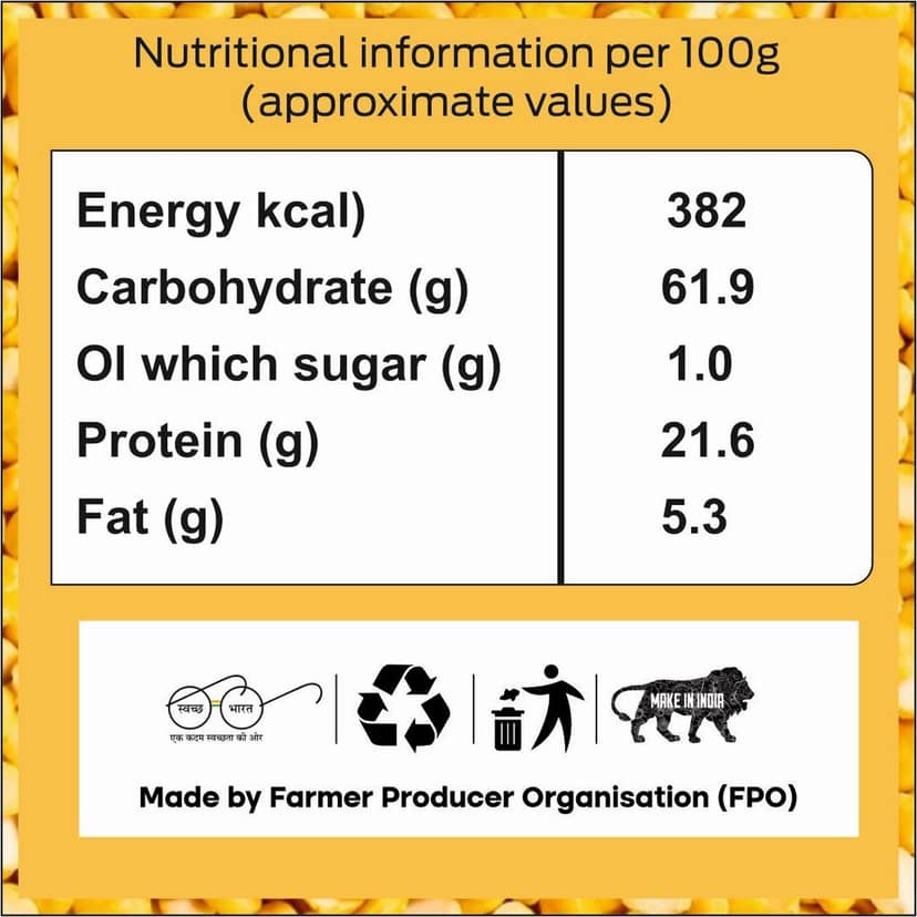 Chana Dal (5 Kg) view 2