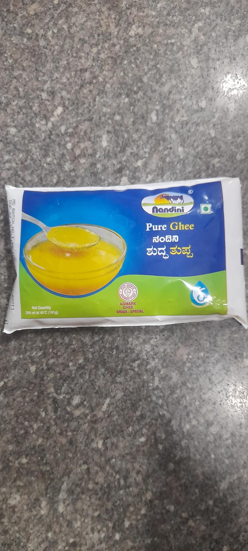 Nandini ghee pouch