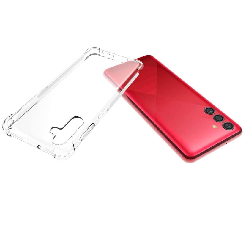 USTIYA for Samsung Galaxy A13 5G Case Clear TPU Four Corners Cover Transparent Soft funda view 3