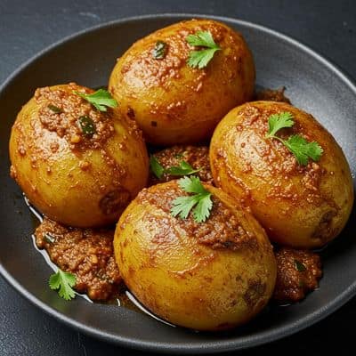 Stuffed Dumdaar Aloo