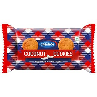 Cremica Coconut Cookies - Made With Real Coconut, 100 G (20% Extra Free)