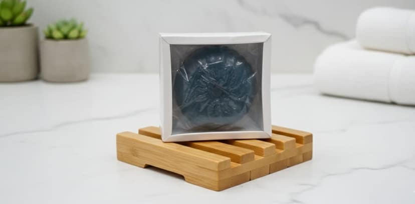 Lavender & Blue Butterfly Pea Flower Soap set of 2 view 5