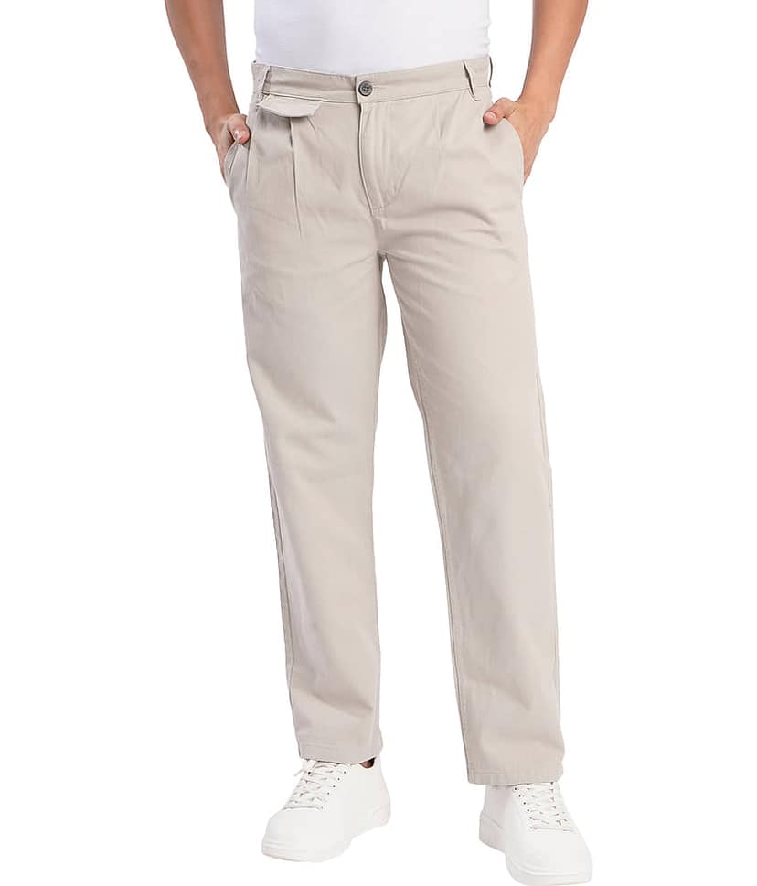 IVOC Relax Men's Cargos - Silver ( Pack of 1 ) view 8