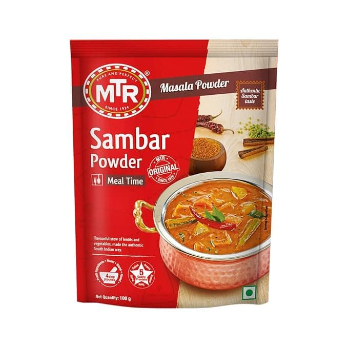 MTR Spicy Sambar Masala Powder 100g