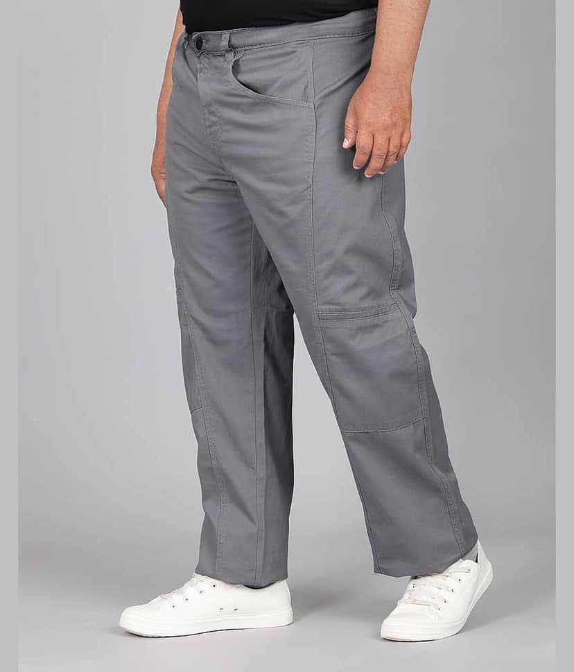 IVOC Straight Men's Trouser - Grey ( Pack of 1 ) view 2