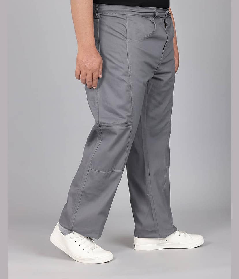 IVOC Straight Men's Trouser - Grey ( Pack of 1 ) view 3