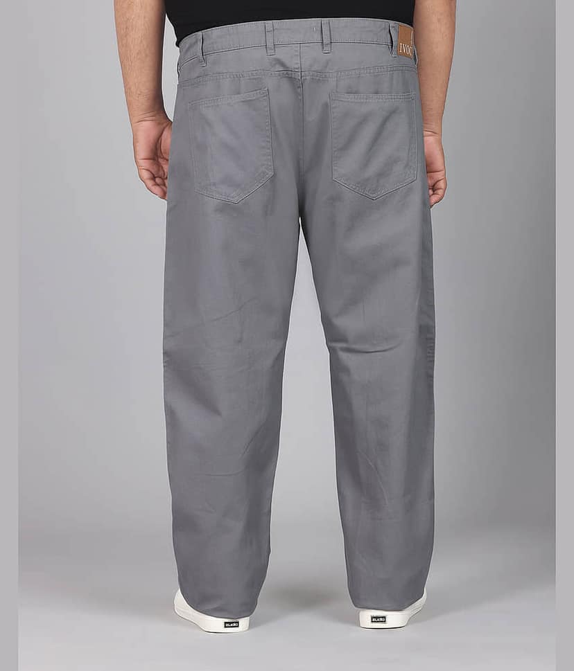 IVOC Straight Men's Trouser - Grey ( Pack of 1 ) view 5