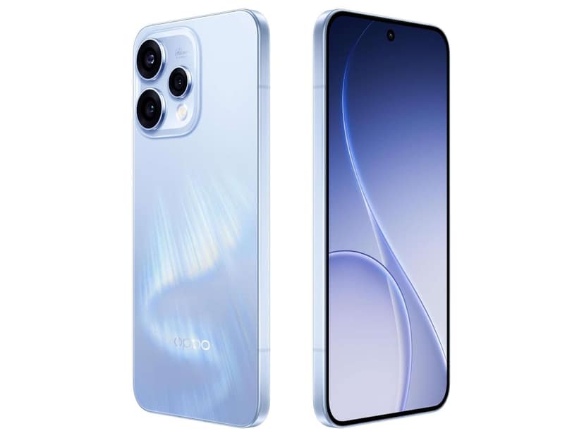 Oppo Reno 15 5G Smartphone, 12GB RAM, 512GB Storage, Elegant Design - Aurora Blue view 4